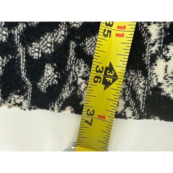 DKNY Knit Lace Print Fit & Flare Dress Size Small - Picture 7 of 9